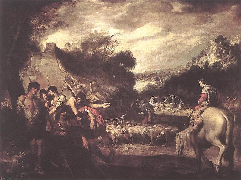CASTILLO, Antonio del Joseph and his Brethren Sweden oil painting art
